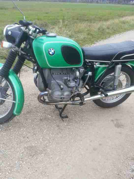 BMW R75/5 Im originalzustand mit originalen 9900Km Gesamtlaufleistung