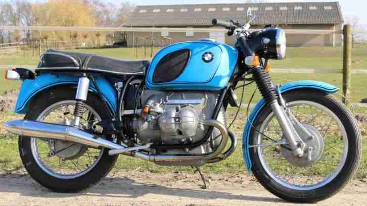 BMW R75 5 in die seltene farbe Blau noch im