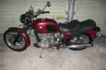 BMW R75 5 rot Oldtimer Motorrad Bj. 1973