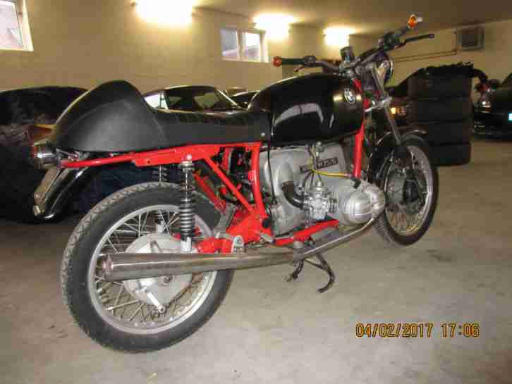 BMW R75/6 Bj.75 Cafe Racer (Umbau Projekt) zum Fertigstellen !!!