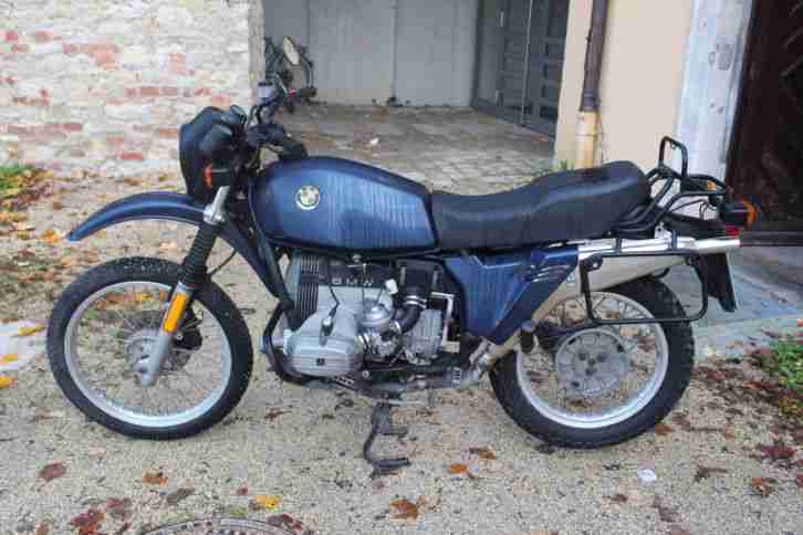 BMW R80 G/S mit Zubehör