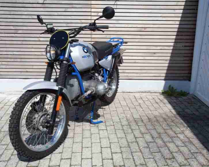 BMW R80 GS Umbau Basic, Scrambler, Bj:92 37kw/50 Ps TOP