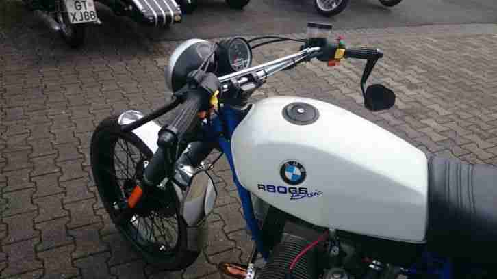 BMW R80GS basic,neu Aufgebaut, zum Scrambler umgebaut(37800km) R nine T Lampe