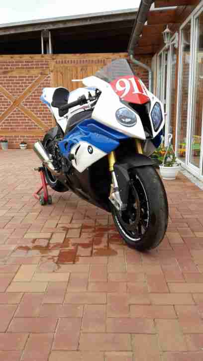 BMW S1000RR 2012 Rennmotorrad Racing Rennstrecke
