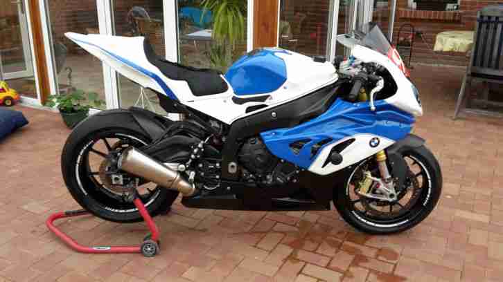 BMW S1000RR 2012 Rennmotorrad Racing Rennstrecke
