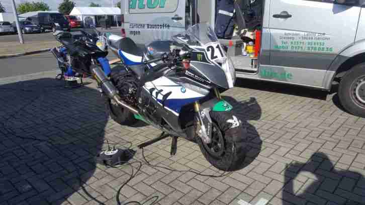 BMW S1000RR kpl. Paket Öhlins Bitubo Akrapovic AR Racing Rennmotorrad Racebike