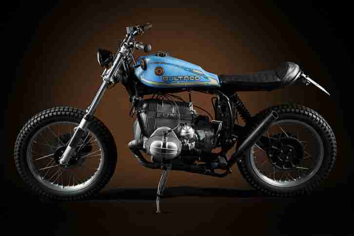BMW Scrambler Umbau Bobber Tracker Brat R80 ST Custombike