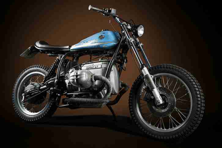 Scrambler Umbau Bobber Tracker Brat R80