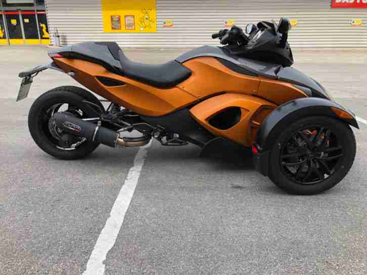BRP Can-Am Spyder RS-S, orange matt, sehr guter Zustand
