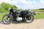 BSA 441 Victor Special mit seitenwagen mit