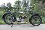 BSA 770cc V Twin baujahr 1921 mit Belgische