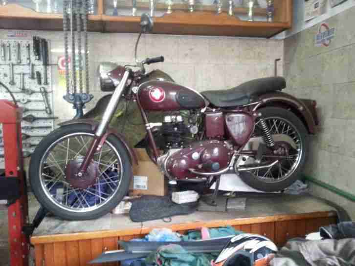 BSA C12 Bj 1957 Oldtimer