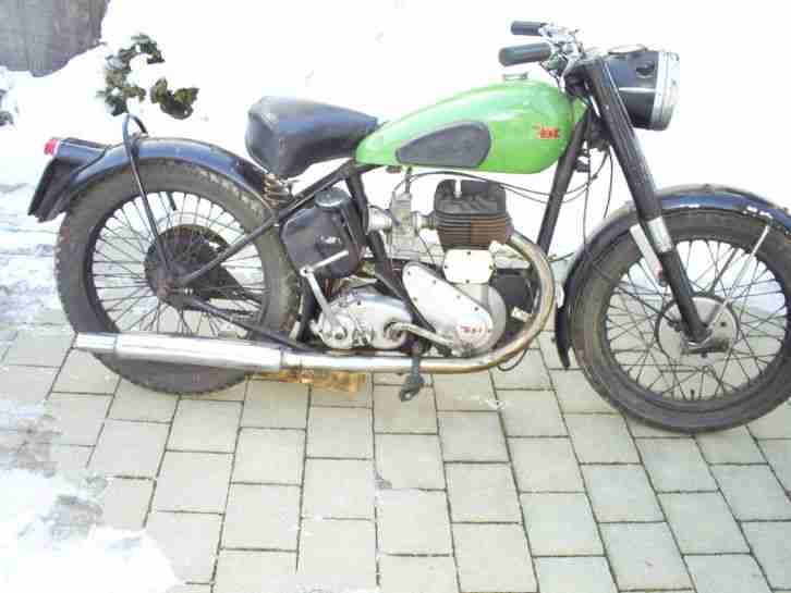 BSA M20 M21 600ccm Starrahmen Motorrad