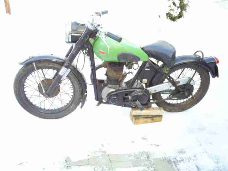 BSA M20/M21 600ccm Starrahmen Motorrad Oldtimer alt selten rar Bobber Projekt