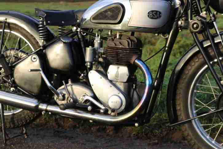BSA M21 dicker 600cc dampfhammer baujahr 1939 holländische brief superzustand