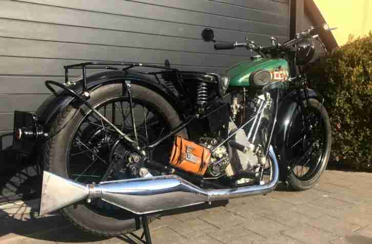 BSA S29 500cc OHV Sport Sloper