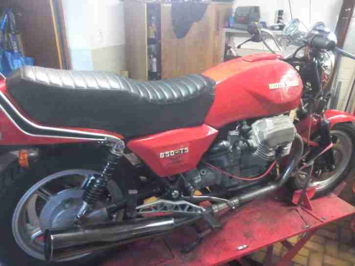 Bastler Moto Guzzi 850 T5 mit Papieren Oldtimer Umbau Caferacer Bobber