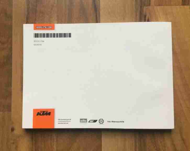 Bedienungsanleitung KTM 125 200 wie Neu