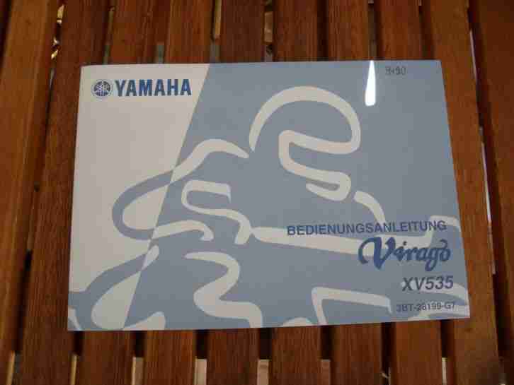 Bedienungsanleitung Yamaha Virago XV 535