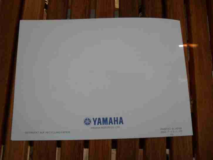 Bedienungsanleitung Yamaha Virago XV 535