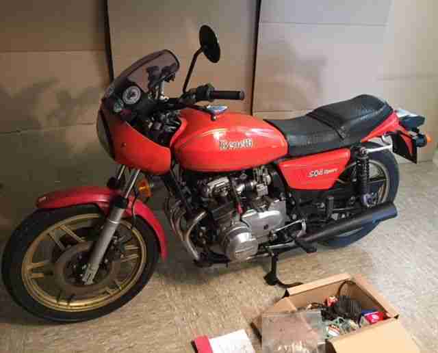 Benelli 504 Sport Oldtimermotorrad Bj. 1979