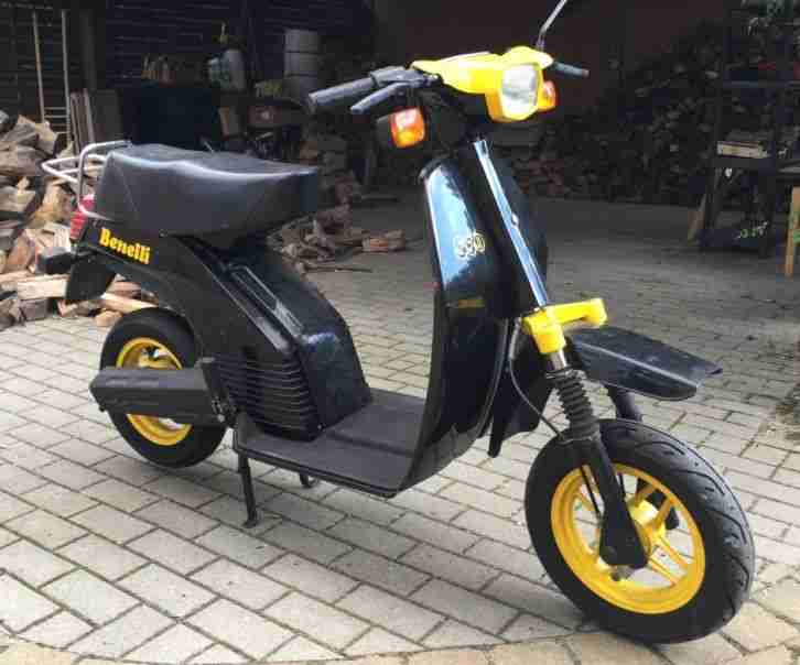 Benelli Moped 2 Sitzer nur 60 Kg ideal für Camping Wohnwagen