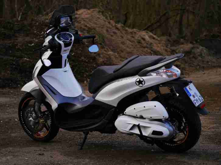 Beverly 350 st i,e evo akrapovic rizoma wilbers traumteil nur garage einzelstück