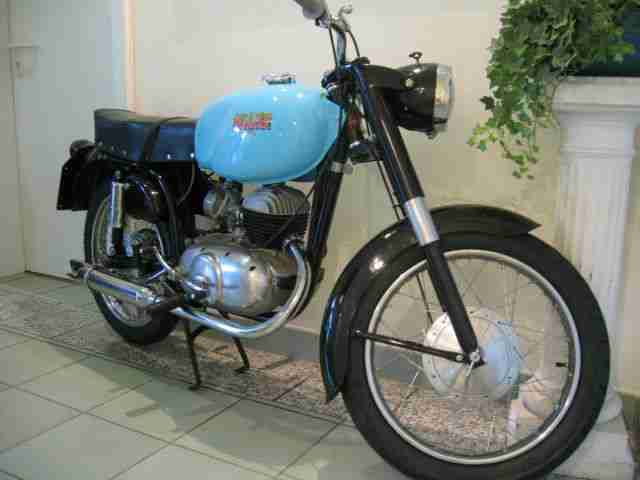 Bianchi Motorrad oldtimer 125 ccm top Bj, 1960
