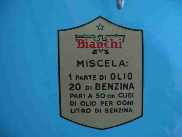 Bianchi Motorrad oldtimer 125 ccm top Bj, 1960