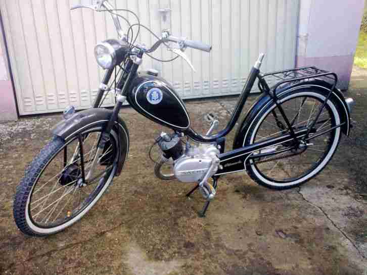 Bismarck 162 MS Mofa Moped Sachs 2 Gang Motor 50 teilrestauriert Bj 1954 - 1956