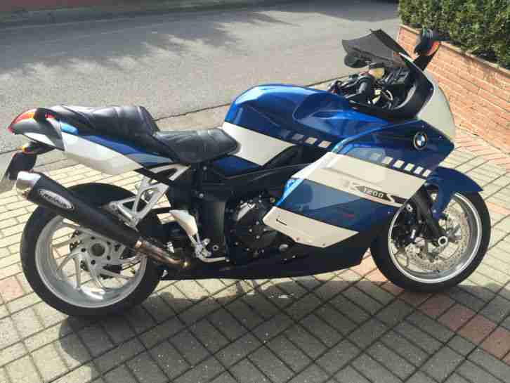 Bmw K1200S mit 4500 KM Bj06 mit Vollausstattung wie ESA und Alarm