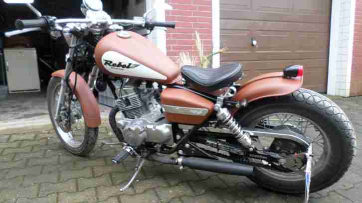 Bobber 125er Honda Rebel Umbau zum Bobber