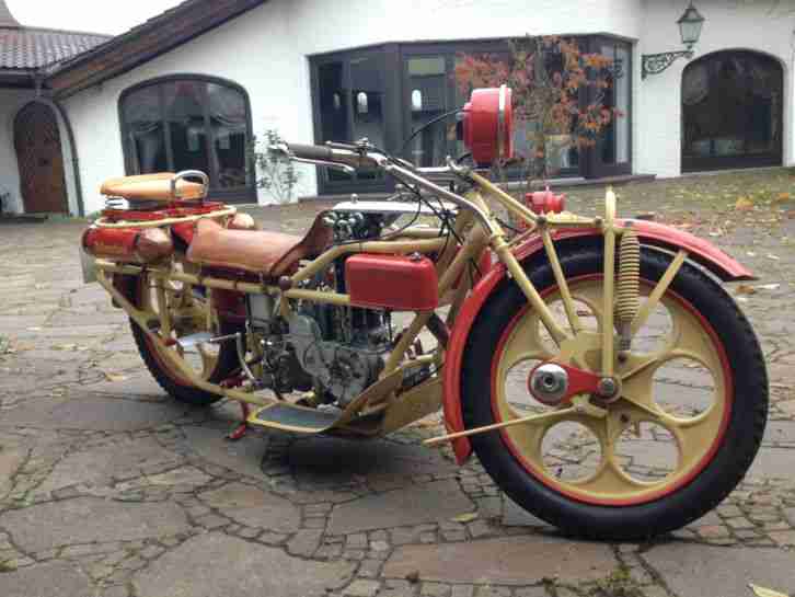 Böhmerland Motorrad / Dreisitzig / Baujahr 1927 / Absolute Rarität / Oldtimer