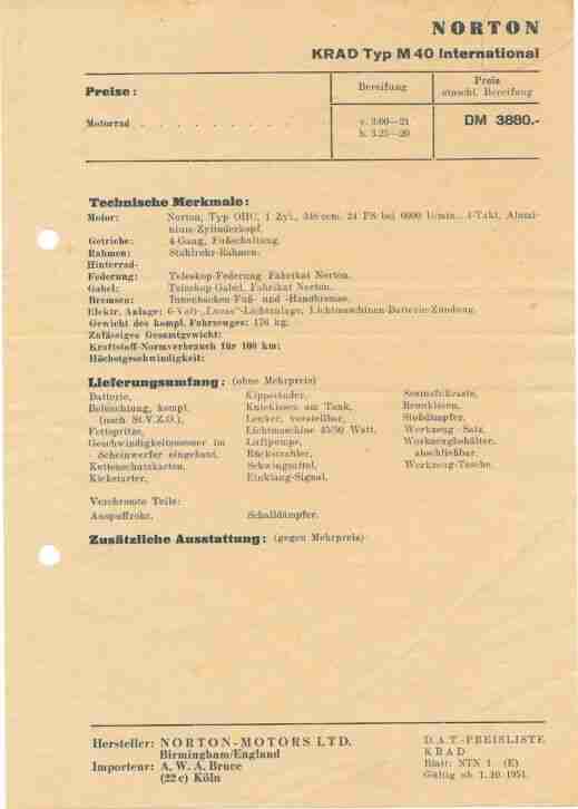 Broschüre Katalog und