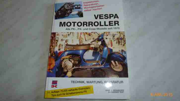 Bücher Vespa, Vespa, Reparatur Vespa,