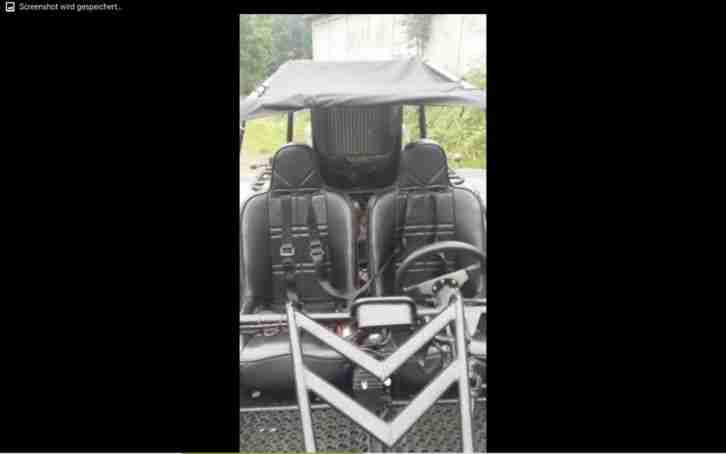 Buggy Strand Quad Kinroad 650 ccm GT mit LOF zulassung und Neuen TÜV