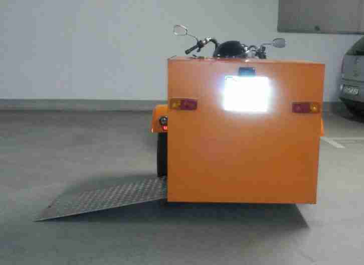 Bunker Trike HR Special 250 ccm, 13122 Km, orginal Yamaha Motor, Koffer Umbau