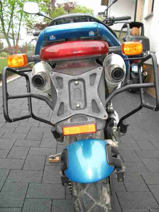 CAGIVA Canyon 600 Funduro, mit Koffern u. nagelneuen Reifen