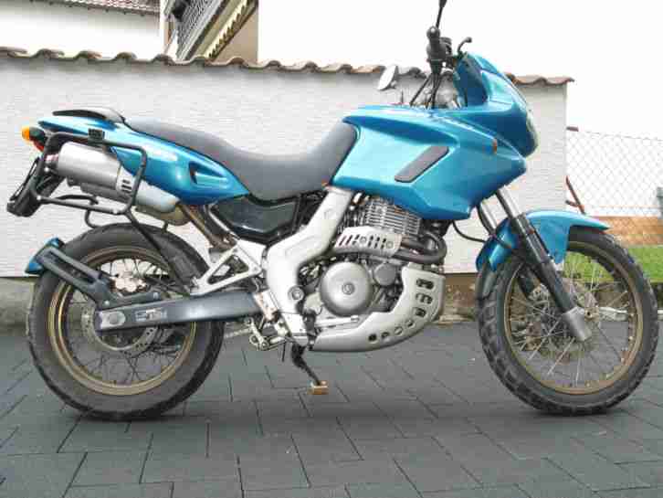 CAGIVA Canyon 600 Funduro, mit Koffern u. nagelneuen Reifen