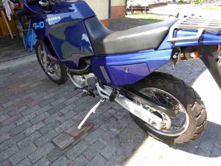 CAGIVA Elefant 750 mit Ducati-Motor, keine Tenere, AfricaTwin, KTM