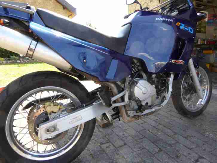 CAGIVA Elefant 750 mit Ducati-Motor, keine Tenere, AfricaTwin, KTM