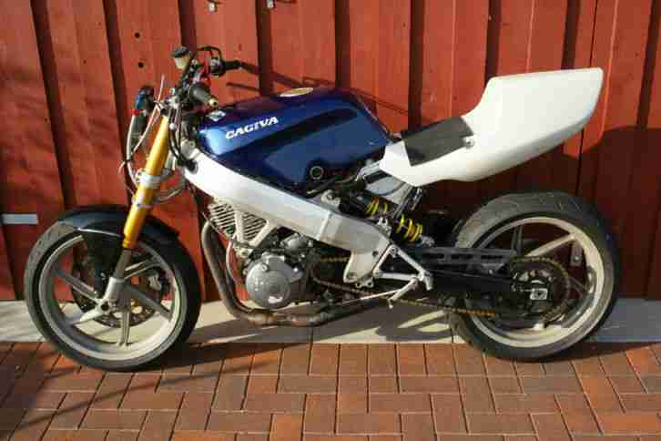 CAGIVA MITO 125 mit XT600 Motor (3TB) 45 PS bei 120 KG