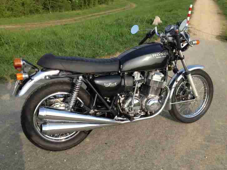 CB 750 Four K7 Bj 1980 nur 57.000 Km schwarz