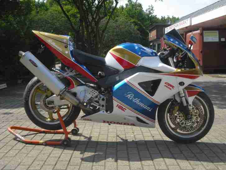 CBR 900RR SC 50 ROTHMANS SCHECKHEFT LÜCKENLOS