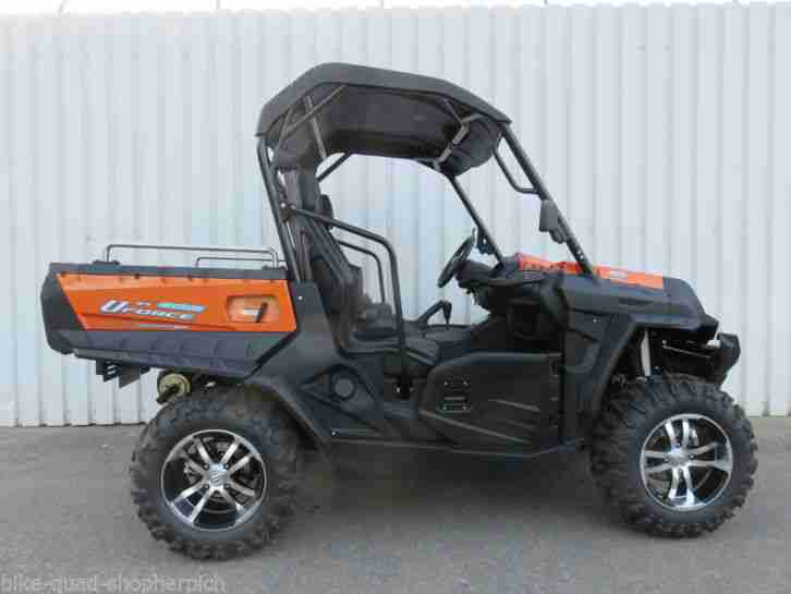 CF Moto UForce 800 V2 EPS (Servo Lenkung) 4x4 Modell 2017 LOF Zulassung