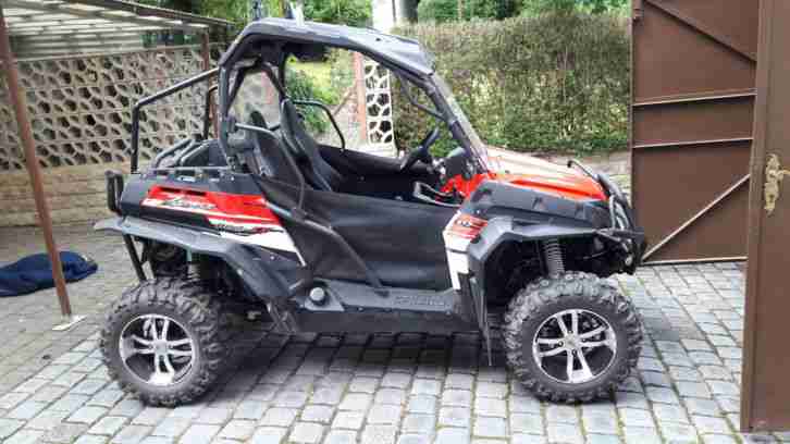 CFMOTO UTV ZForce 8004x4 LOFAllwetterschutz+ Heizung +Radio Usb Buggy Winterfest