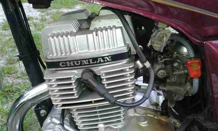 CHUN LAN Motorrad BJ. 03 / 125ccm / 10 KW / TÜV 04. 2017 Benzin 8400 KM WOW TOP