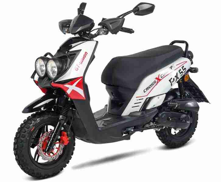 CROSS 125 ccm³ 4 Takt - Motorroller -Scooter - 5 Jahre Garantie* - E4