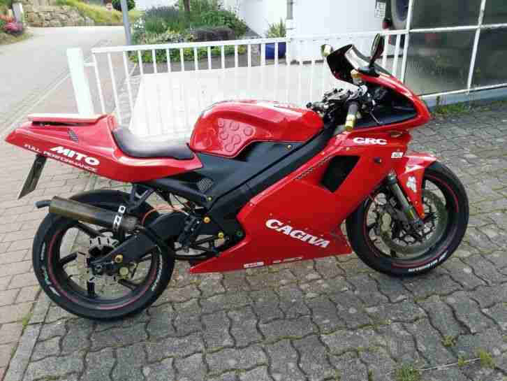 Cagiva Mito offen eingetragen in top zustand fast alles neu siehe beschreibung