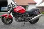 Cagiva Raptor 1000 mit tiefer Sitzbank